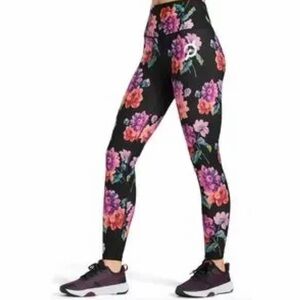 NWT HTF Peloton Floral Cadent High Waist Leggings size small